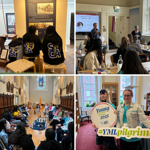 Young Mercy Leaders Pilgrimage begins in Baggot Street 